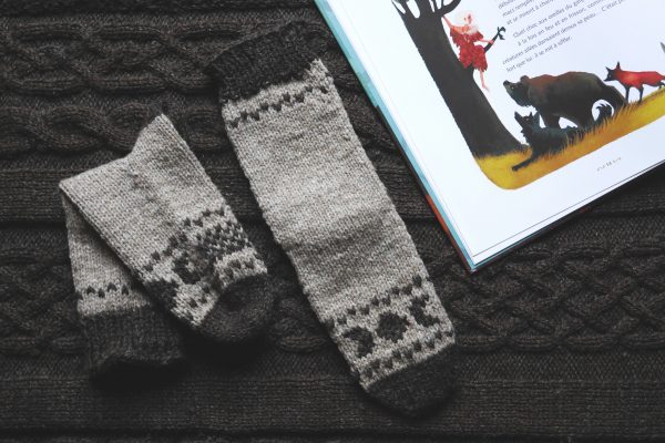 chaussettes triple lune Terre