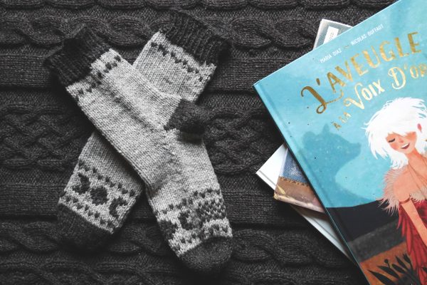 chaussettes triple lune Terre